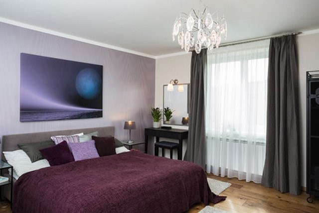 grey and purple bedroom color schemes